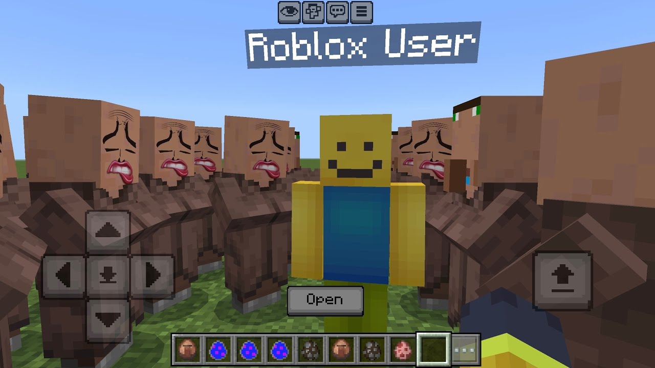 Cursed Meme MOD in Minecraft PE