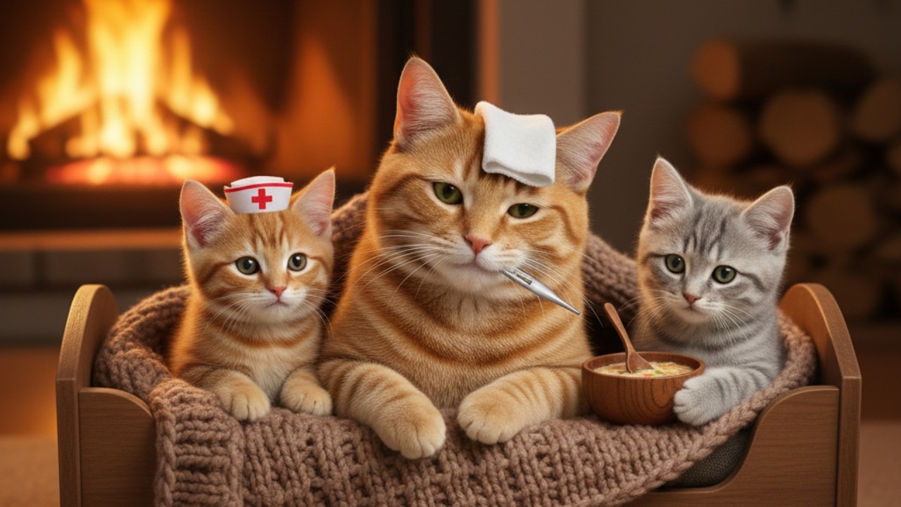 MAMA GINGER IS SICK!! 🤒 Ash & Sunny’s Heartwarming Rescue Story