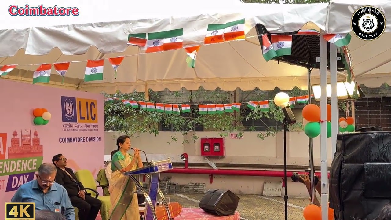Coimbatore LIC Independence Day 2025 🇮🇳 | Motivational Speech for CLIA & Agents | LIC Success Tips