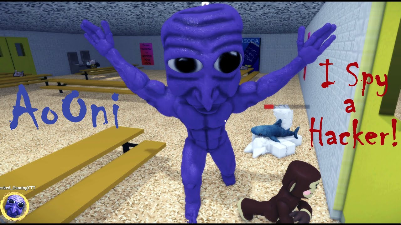 Pillar Chase 2: Ao Oni catches Speed Hacker!