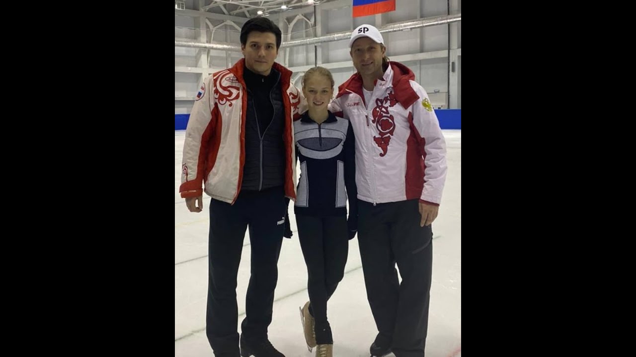 Alexandra Trusova in Kislovodsk training camp