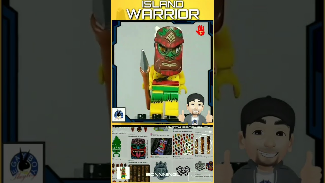 CMF Tiki Island Warrior | Xinh 636 | #shorts