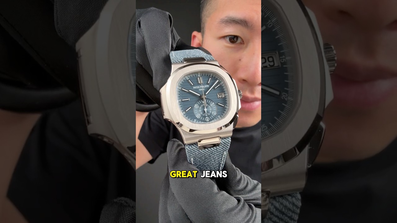 The DENIM Nautilus 👖 (Patek Philippe Nautilus 5980/60G)