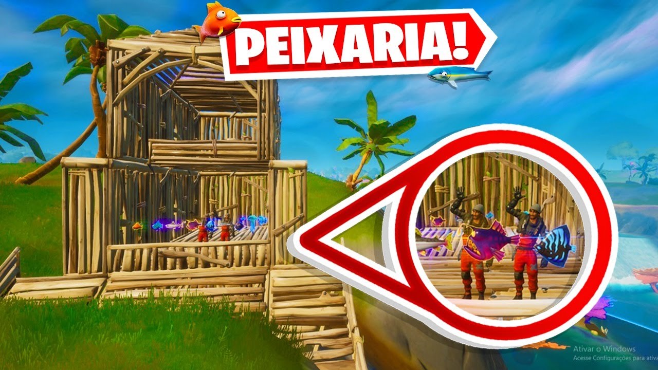 EXPERIMENTO SOCIAL: ABRIMOS UMA PEIXARIA NO MEIO DA PARTIDA! FORTNITE