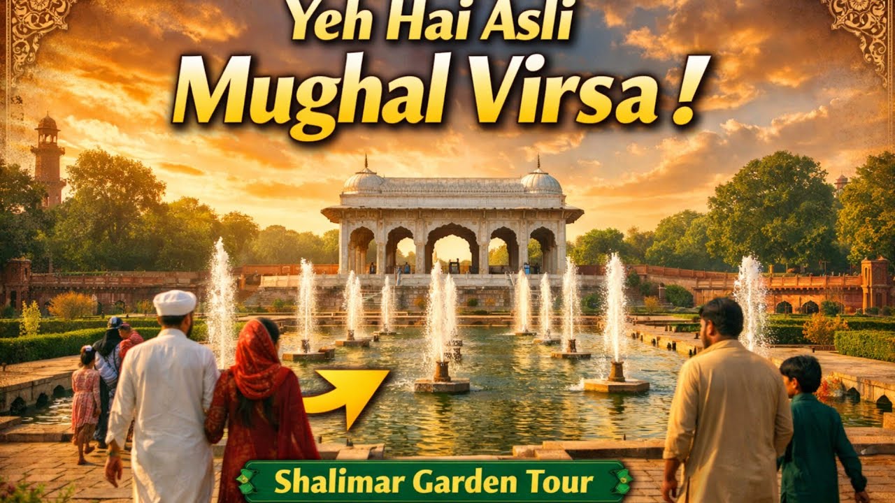Is Shalamar Garden Lahore worth visiting with Family? | Mughal Architecture 