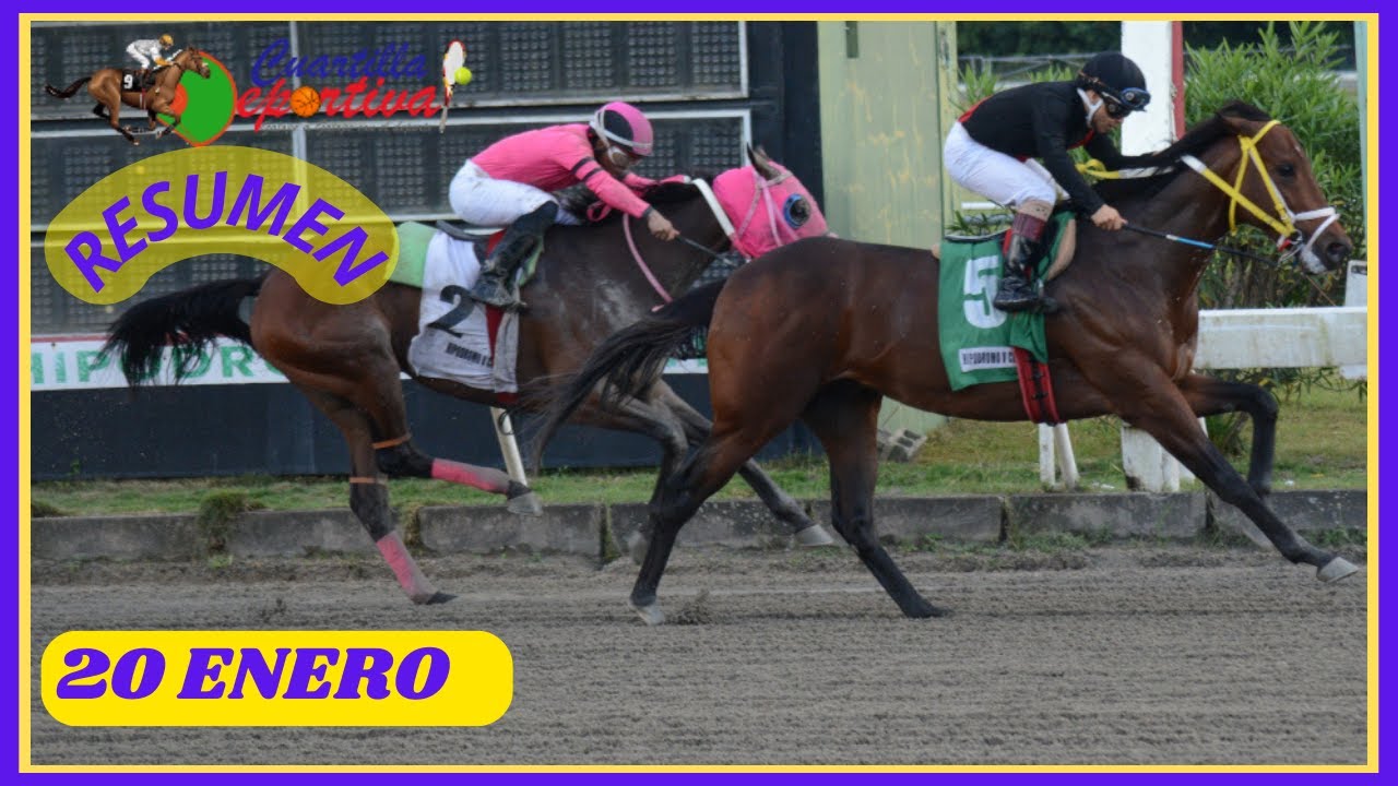 ✅RESUMEN 📽 martes 20 ENERO 2026, carreras caballos🏇 en el V Centenario💰