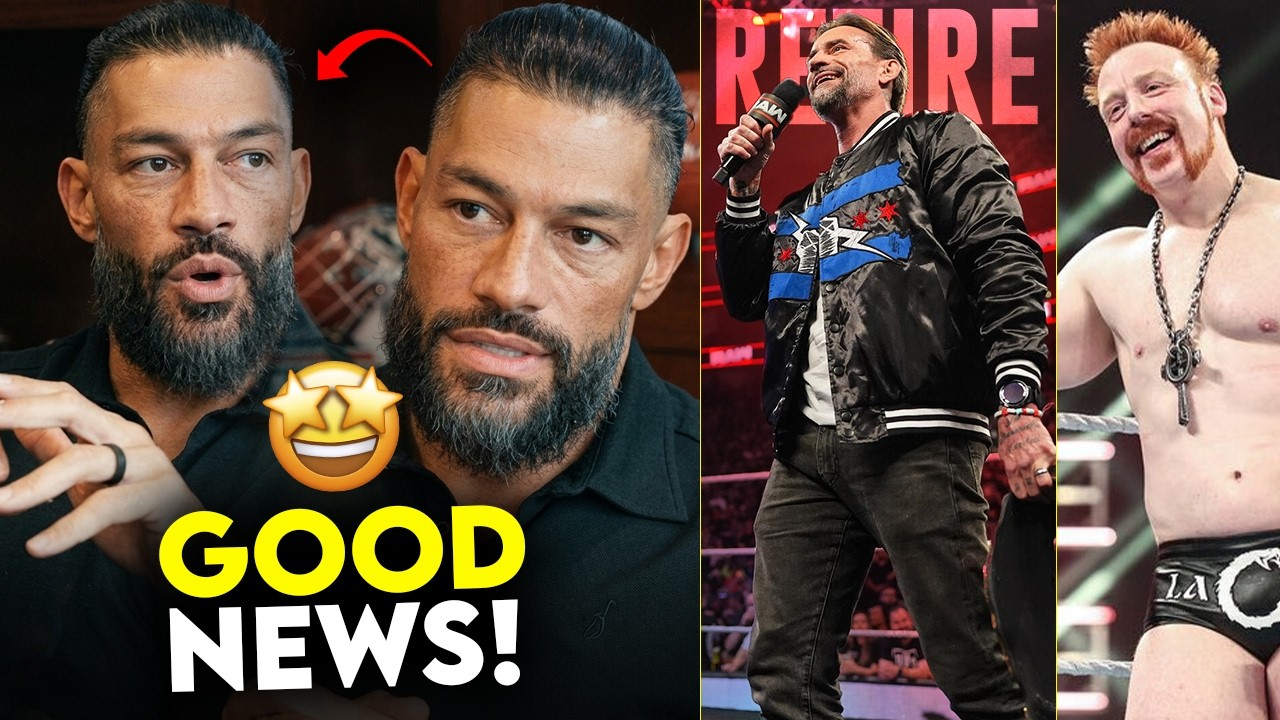 Roman Reigns NOT LEAVING WWE 🤩, HUGE UPDATES | CM Punk RETIREMENT? WrestleMania WEEK | WWE News