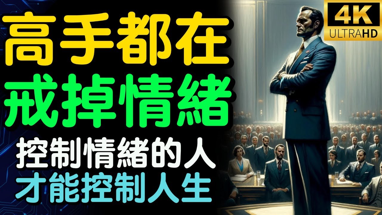 高手都在戒掉情緒 | 控制情緒的人才能控制人生，不戒掉情緒，你將永遠是窮人！【財之道】 @財之道​