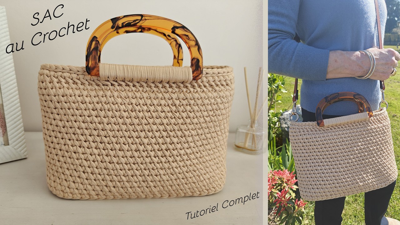 😍 LE SAC AU CROCHET QUE TU SERAS FI&Egrave;RE DE PORTER ✨