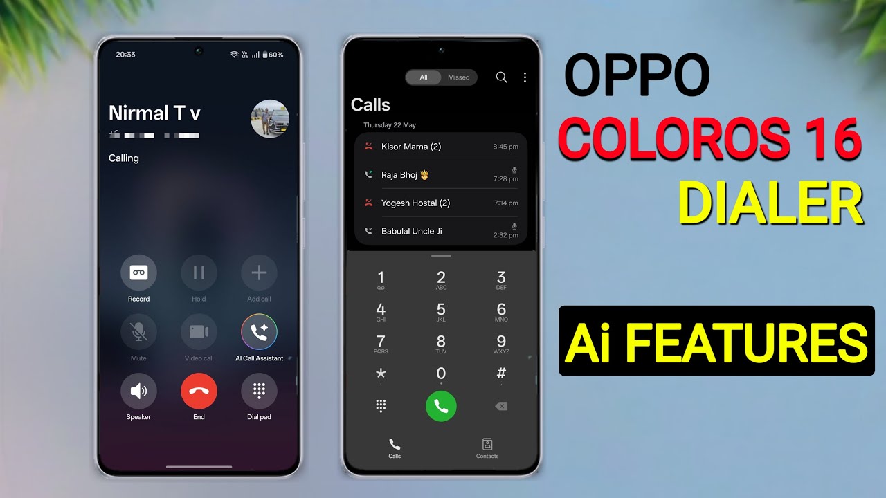 Oppo Official Dialer | ColorOS 16 Update - New Features🔥 Oppo Ai, Eligible List