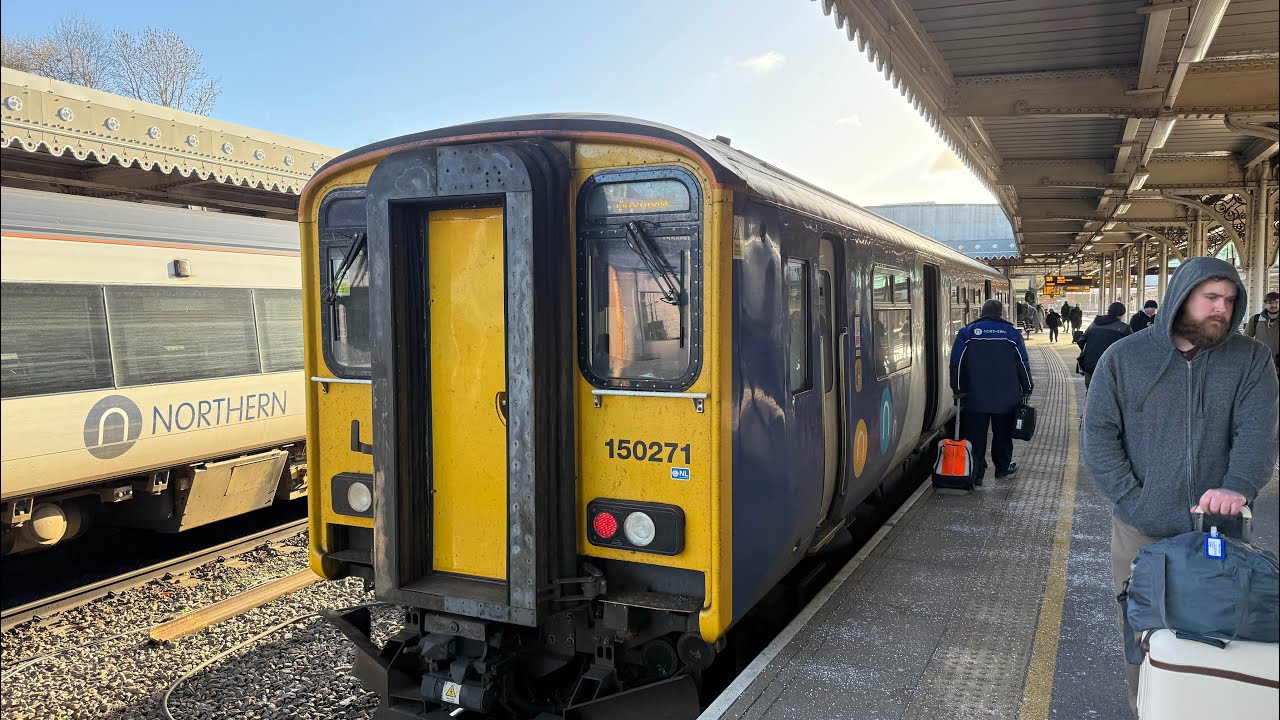 Northern 150 Trains - Sheffield to Barnsley Rail Ride
