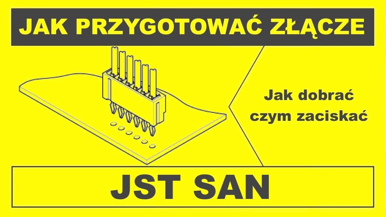Złącze konektora JST SAN