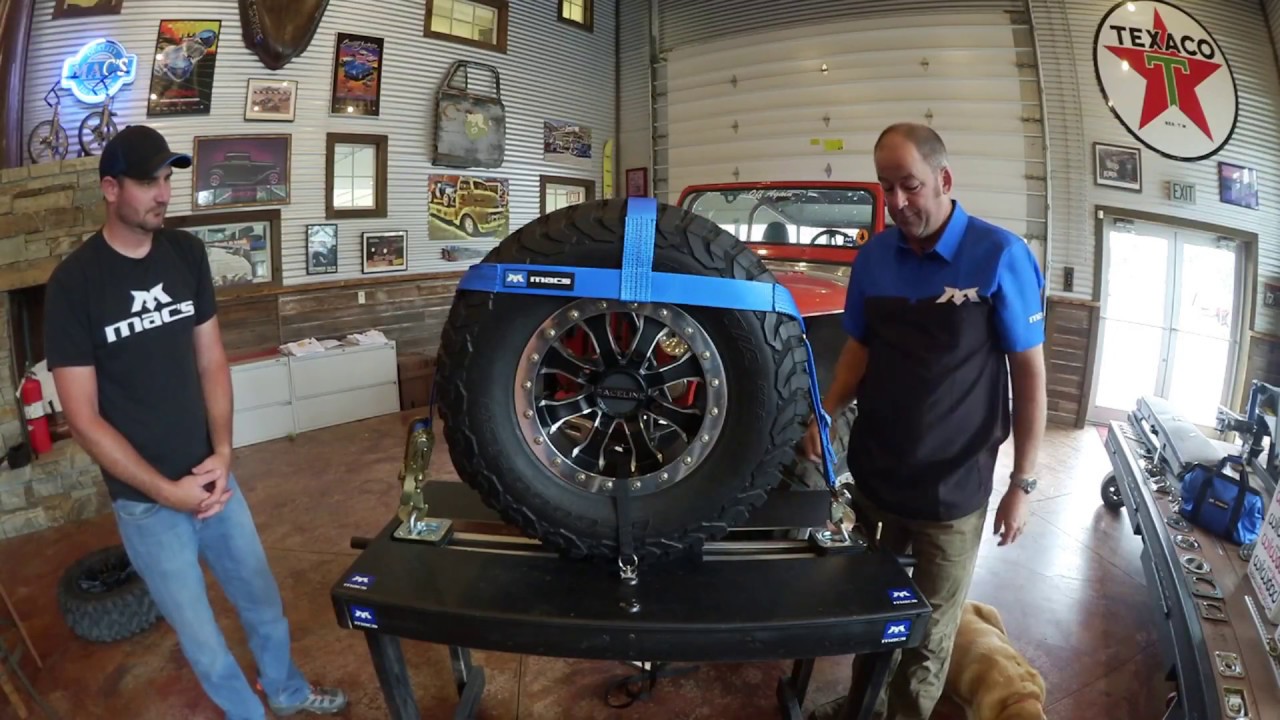 Adjustable UTV Tire Nets - Mac's Tie Downs