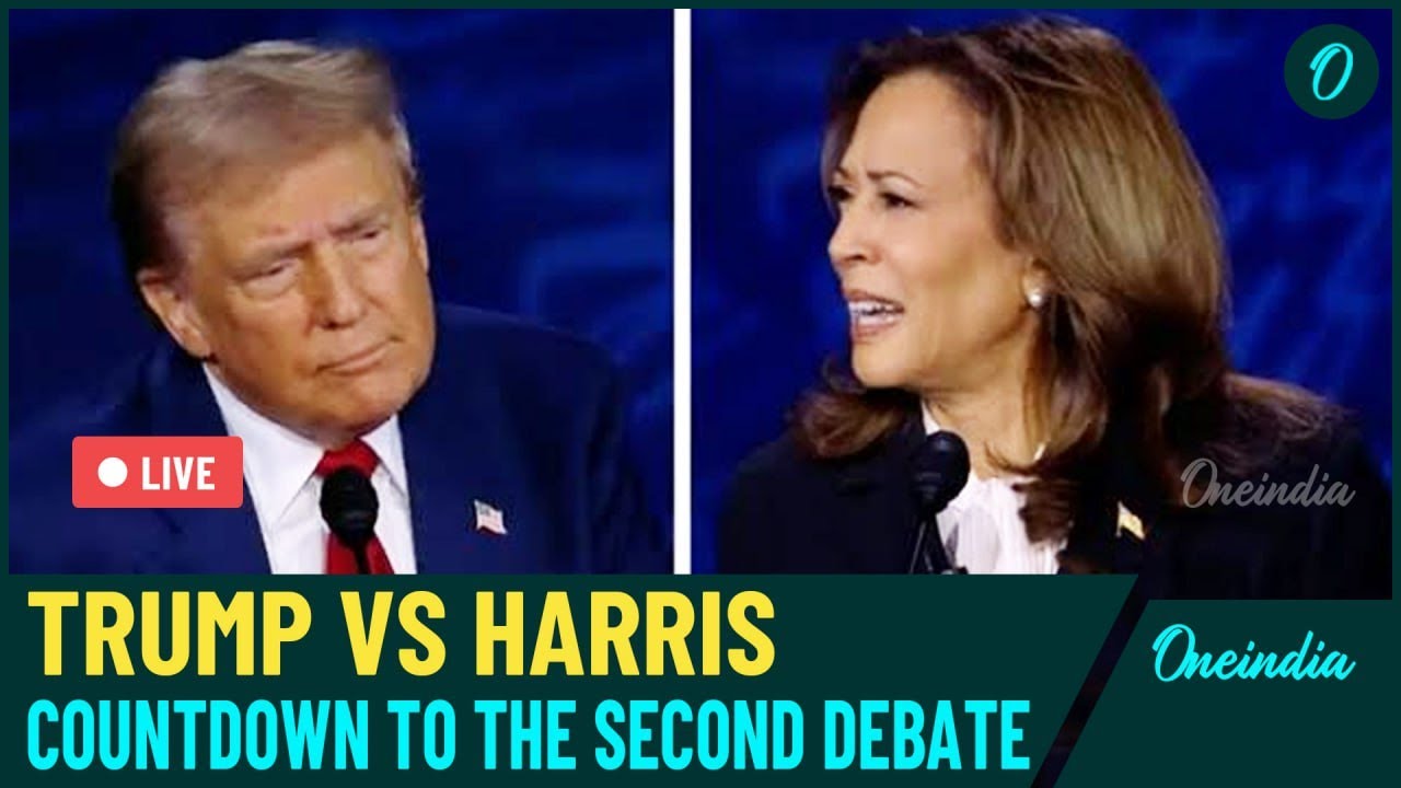 LIVE: Kamala Harris Vs Donald Trump Full Presidential Debate | Watch Drama Unfold In Sept. 10 Debate