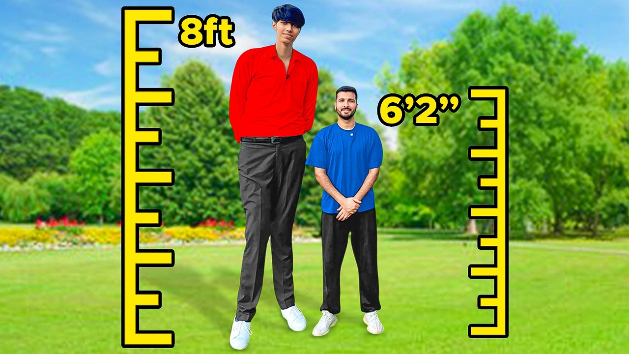 I Spent 24 Hours with the World’s Tallest Man!