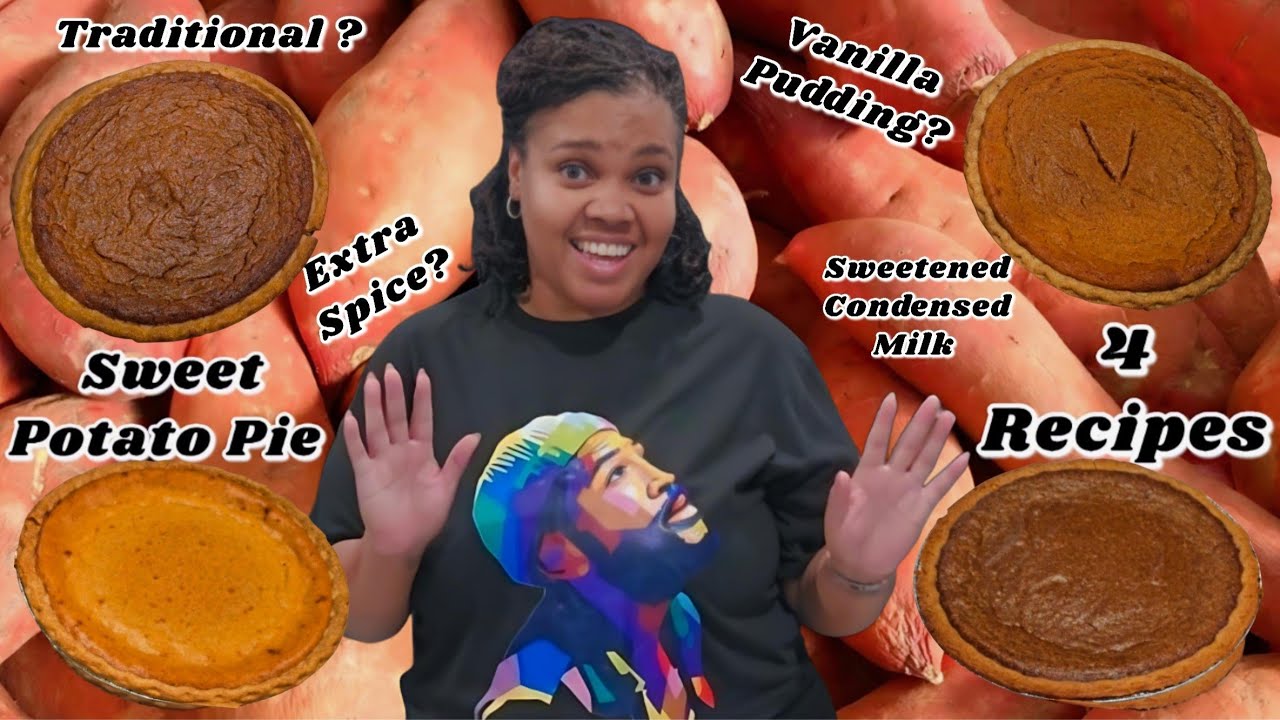 Testing 4 Sweet Potato Pie Recipes | Which Is The Best?