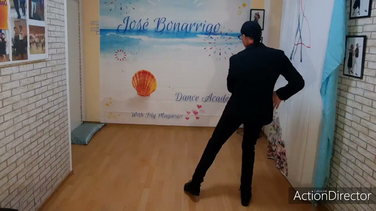 Tang-cool Coreografia Jos&eacute; dance Bonarrigo ballato di spalle