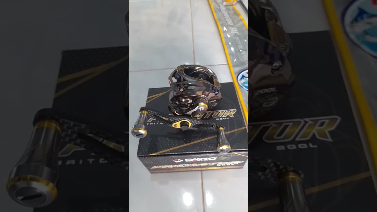 ROD & BAITCASTING REEL DAIDO PREDATOR #fishing