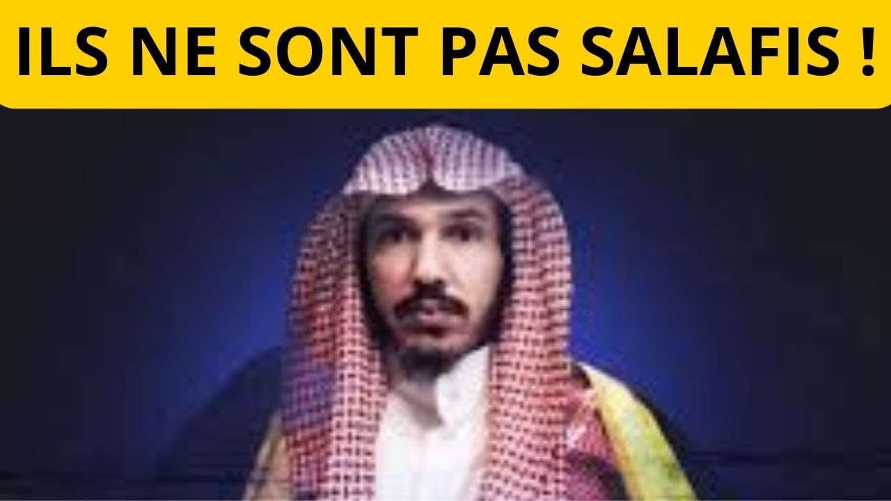 ILS NE SONT PAS SALAFIS ! L'imam Souleyman Al Alwane