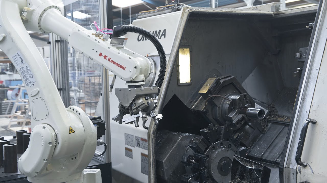 Robot for Automating CNC Machine Operation