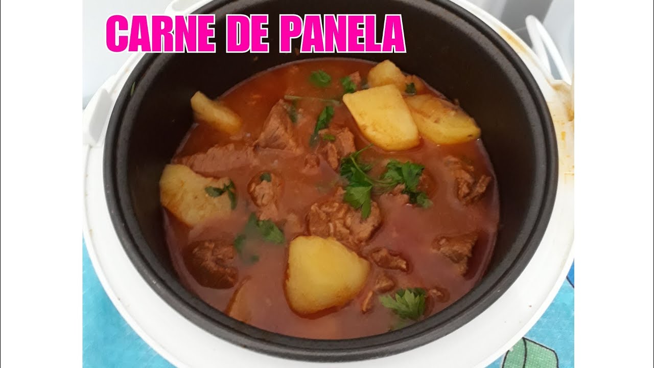 CARNE DE PANELA COM BATATA - NA PANELA ELÉTRICA DE ARROZ