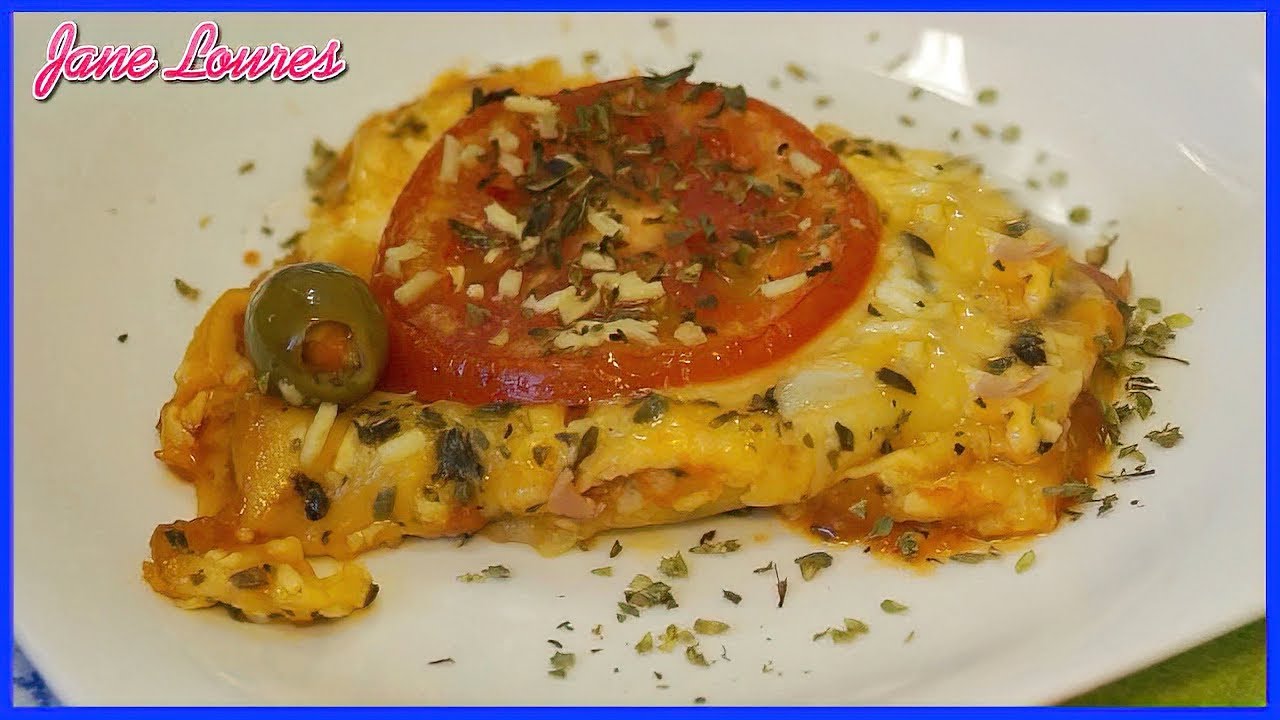 Pizza Massa Pão de Queijo (Super deliciosa e rápida)