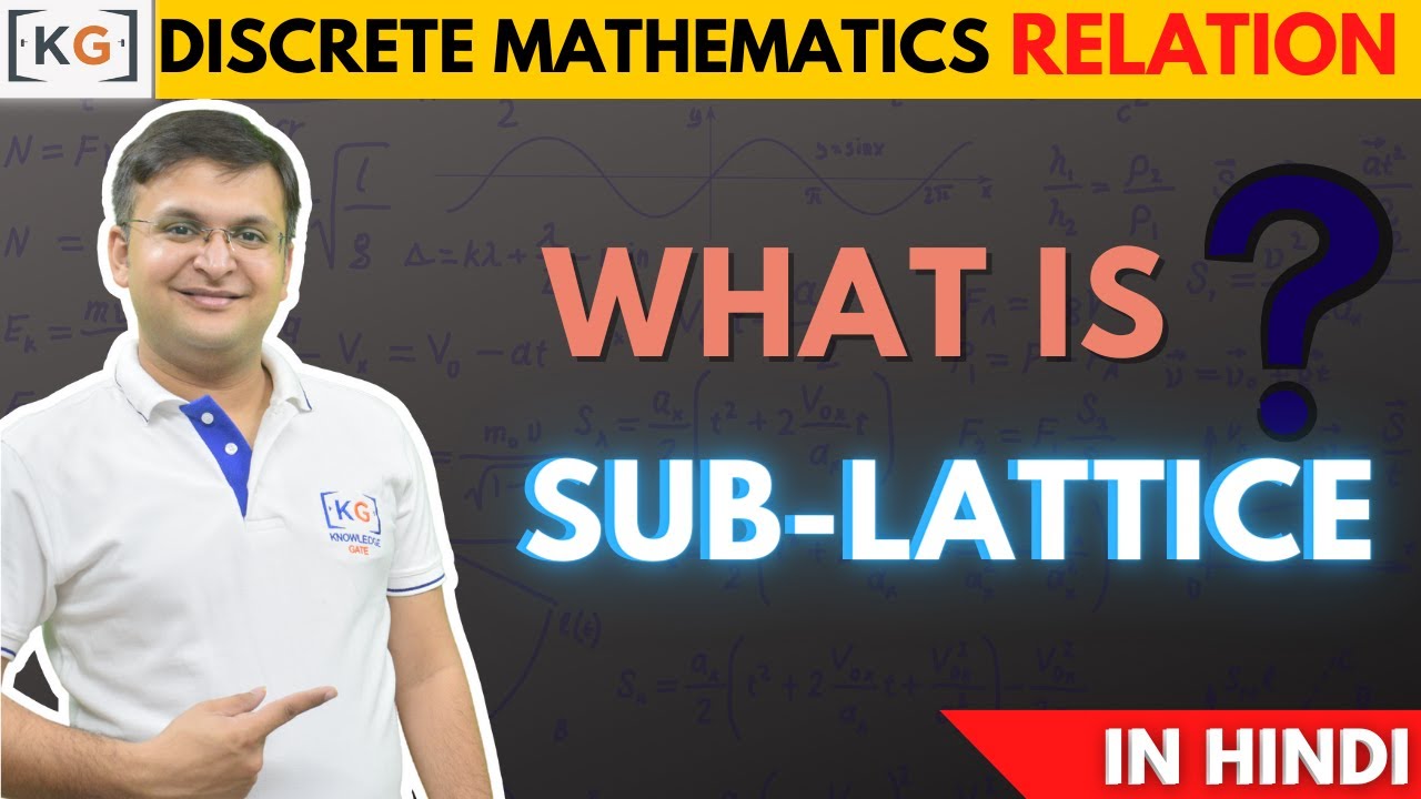 2.27 | Sub Lattices in Discrete Mathematics in HINDI |  Lattice Poset  Hasse Diagram