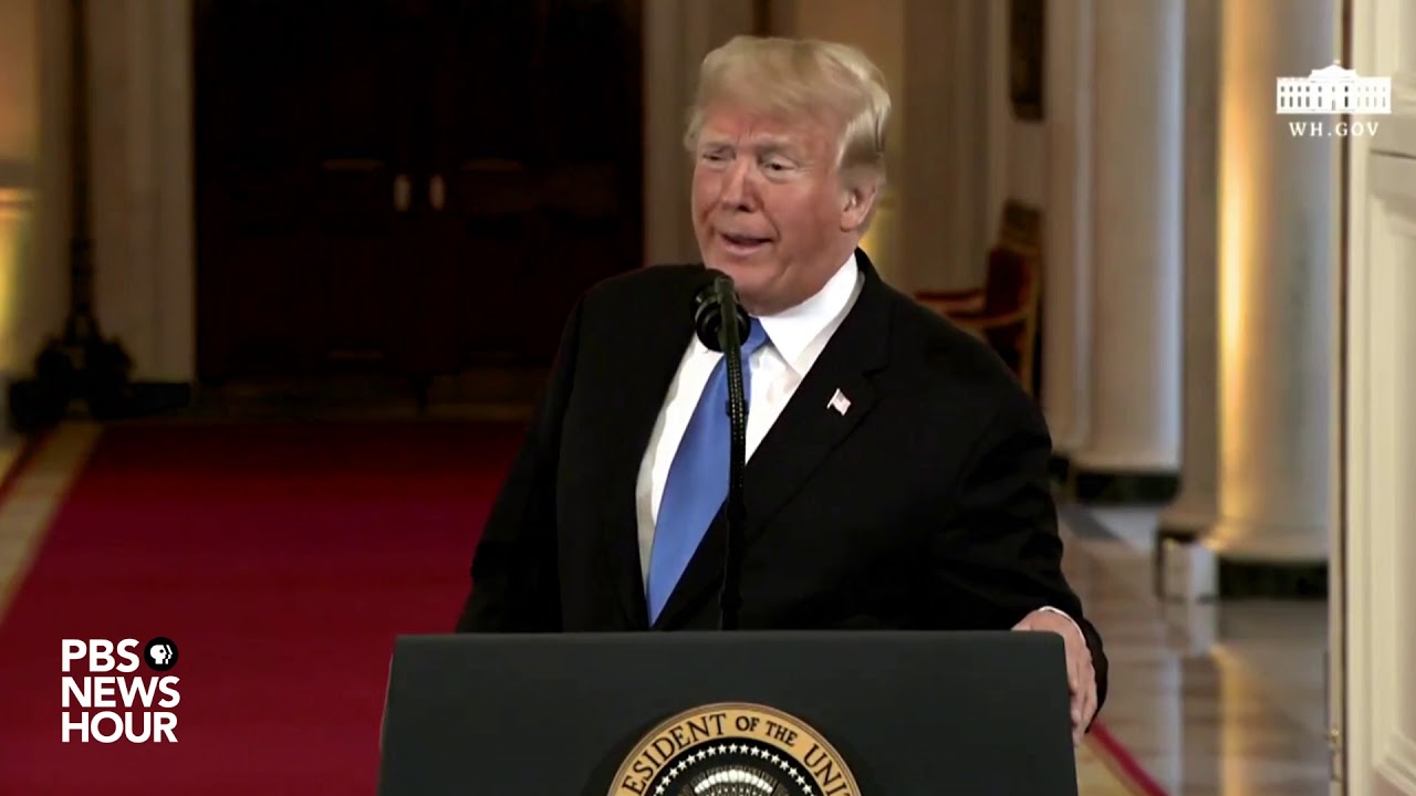 WATCH: After Democrats win back control of House, Trump says both parties should work together