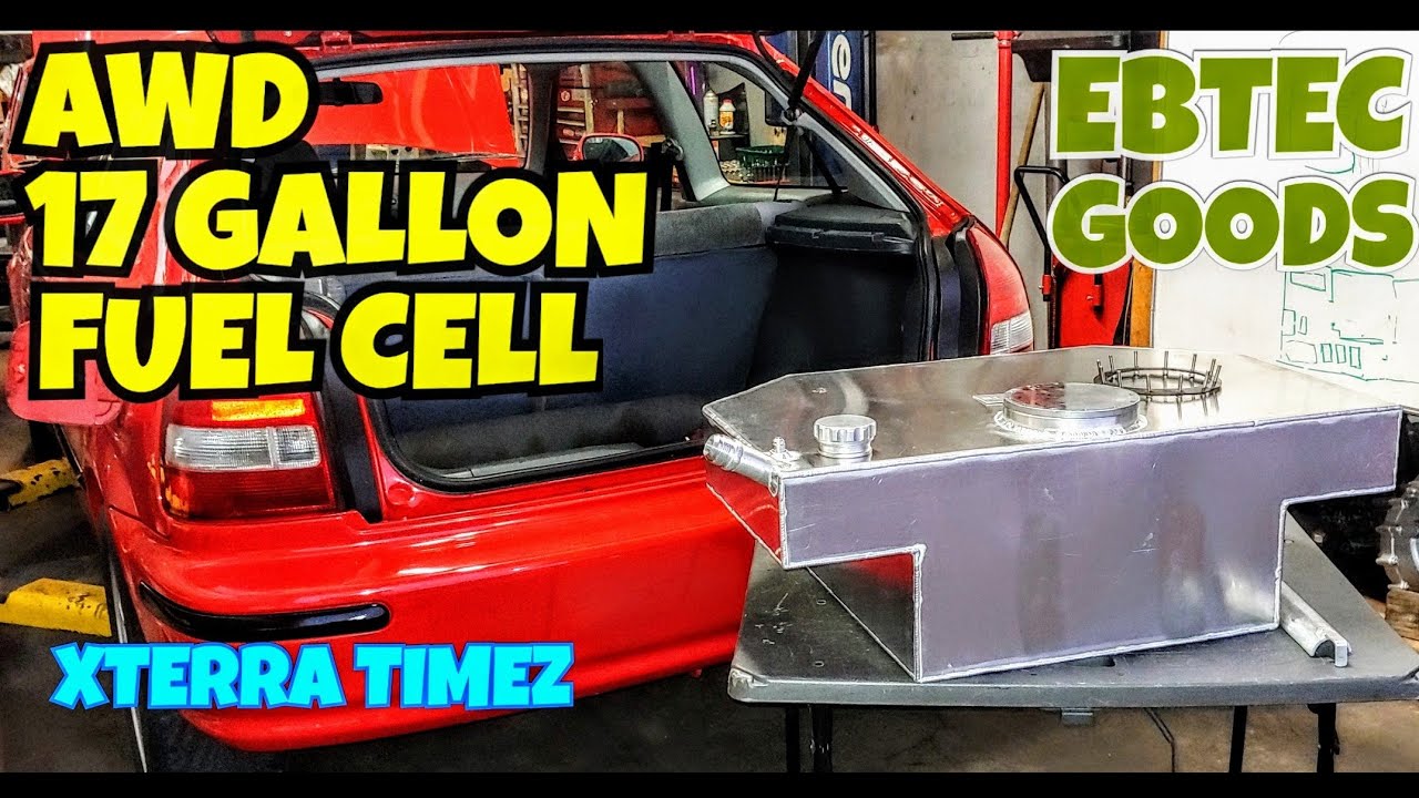 ⭐17 GALLON FUEL FOR AWD EK🔥EBTEC GOODS👉NISSAN XTERRA TIMEZ