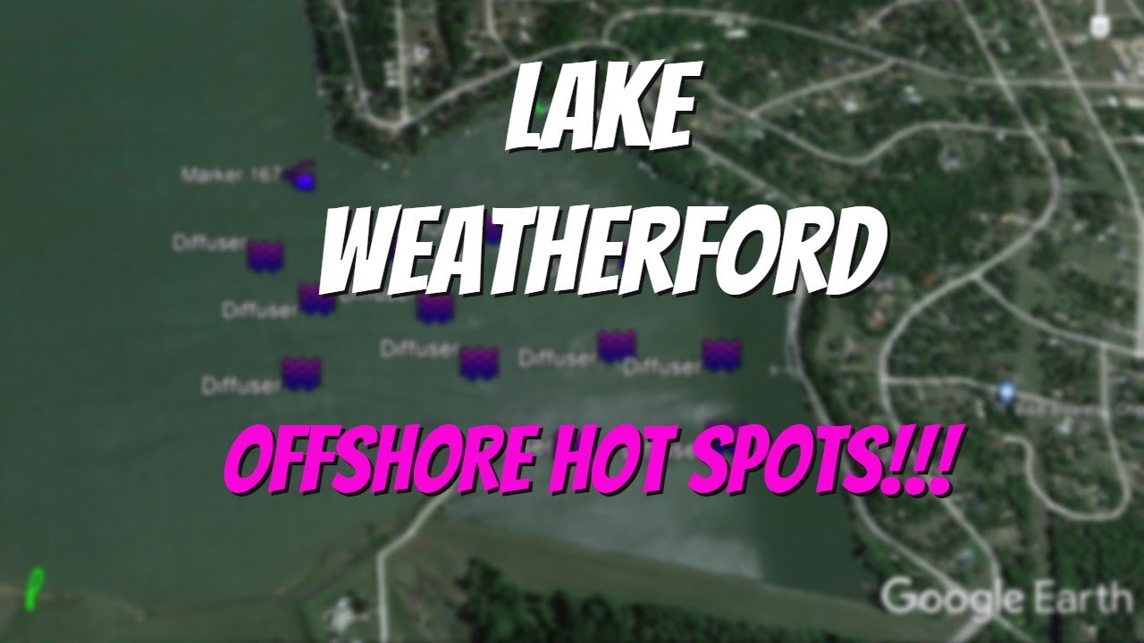 Lake Weatherford Offshore Hot Spots - Find the Bass Fast!!!