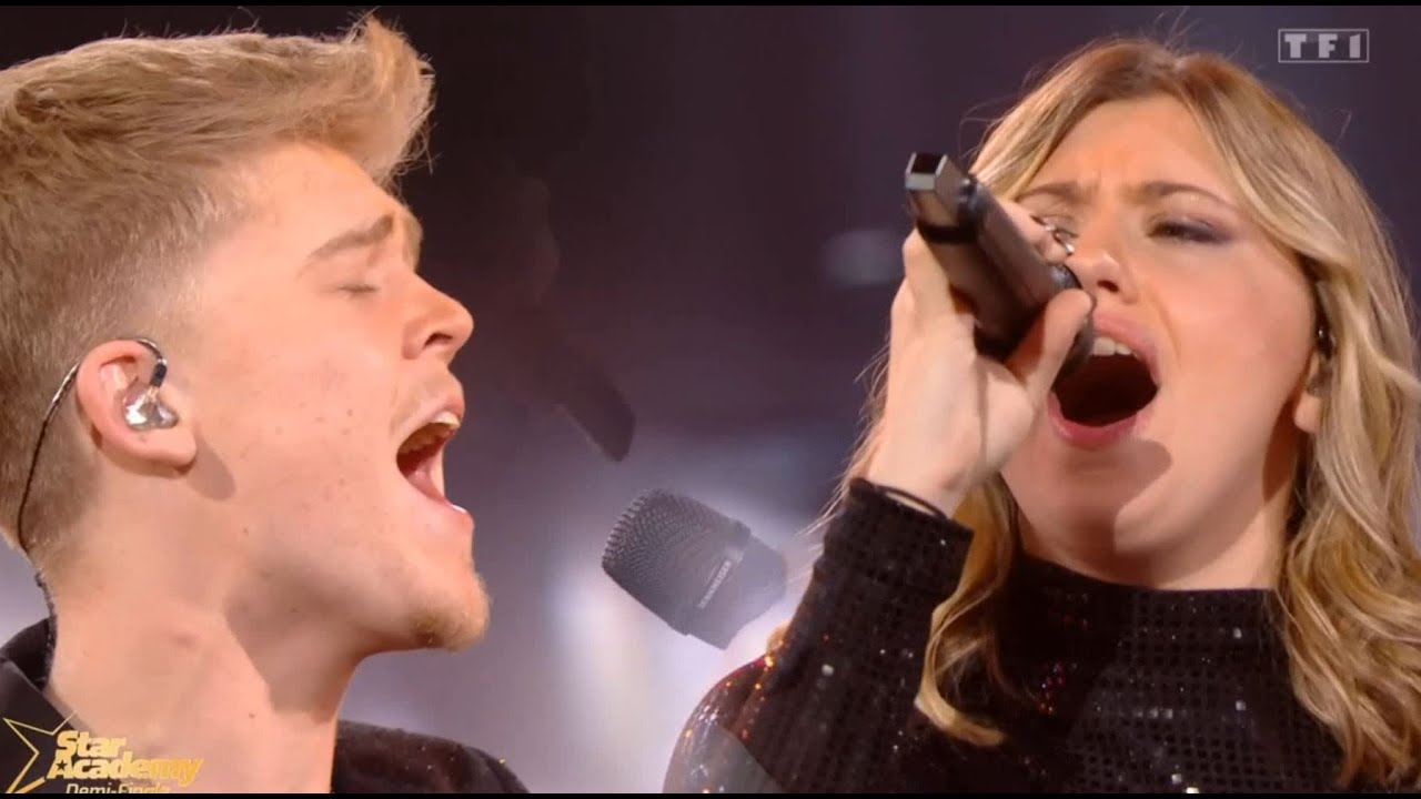 Marine et Charles chantent 