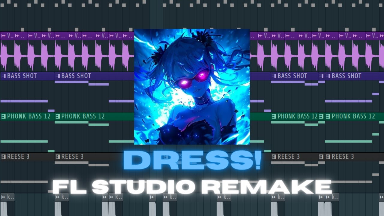 Eternxlkz - DRESS! - (FL STUDIO REMAKE) - FLP - 90% ACCURATE