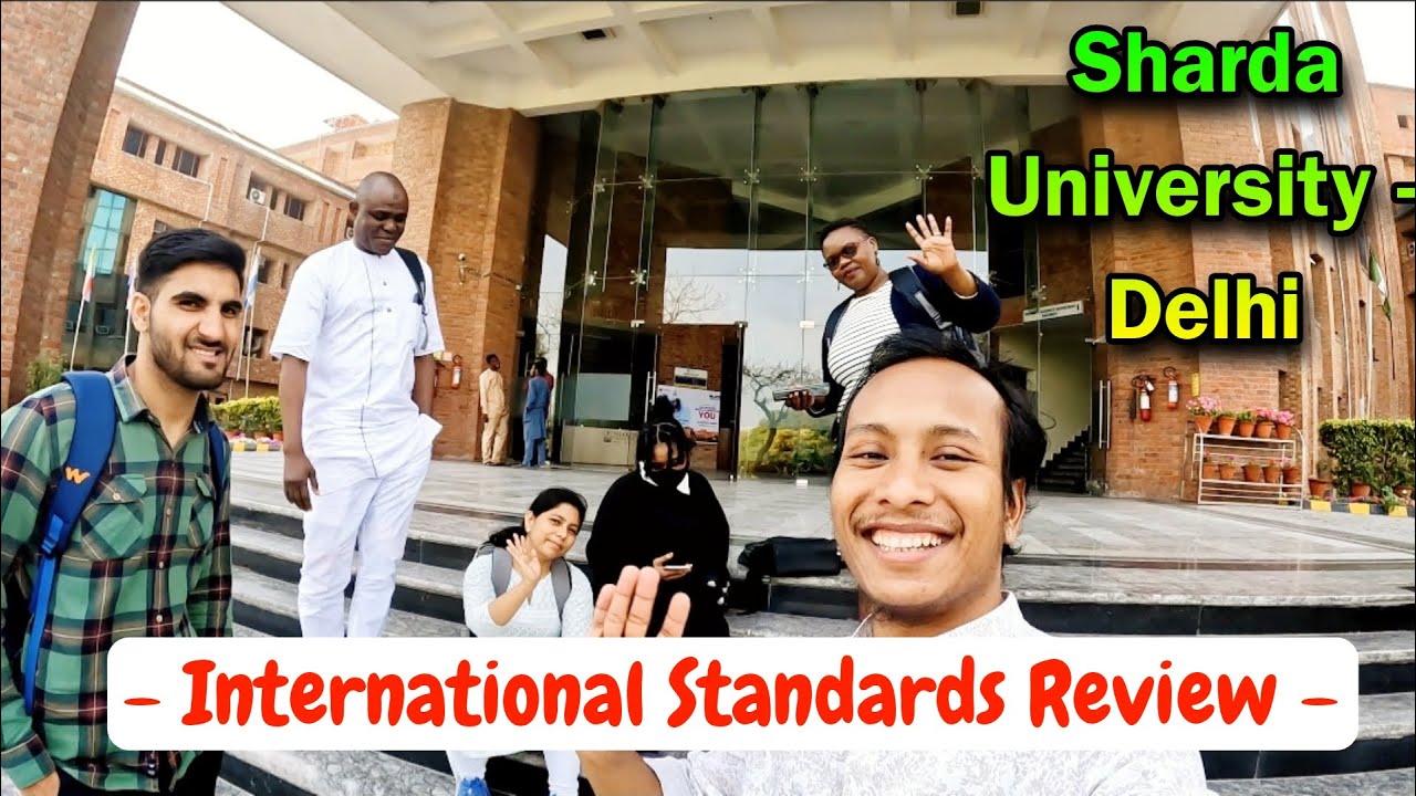 Sharda University International Students Review | Study In India 🇮🇳
