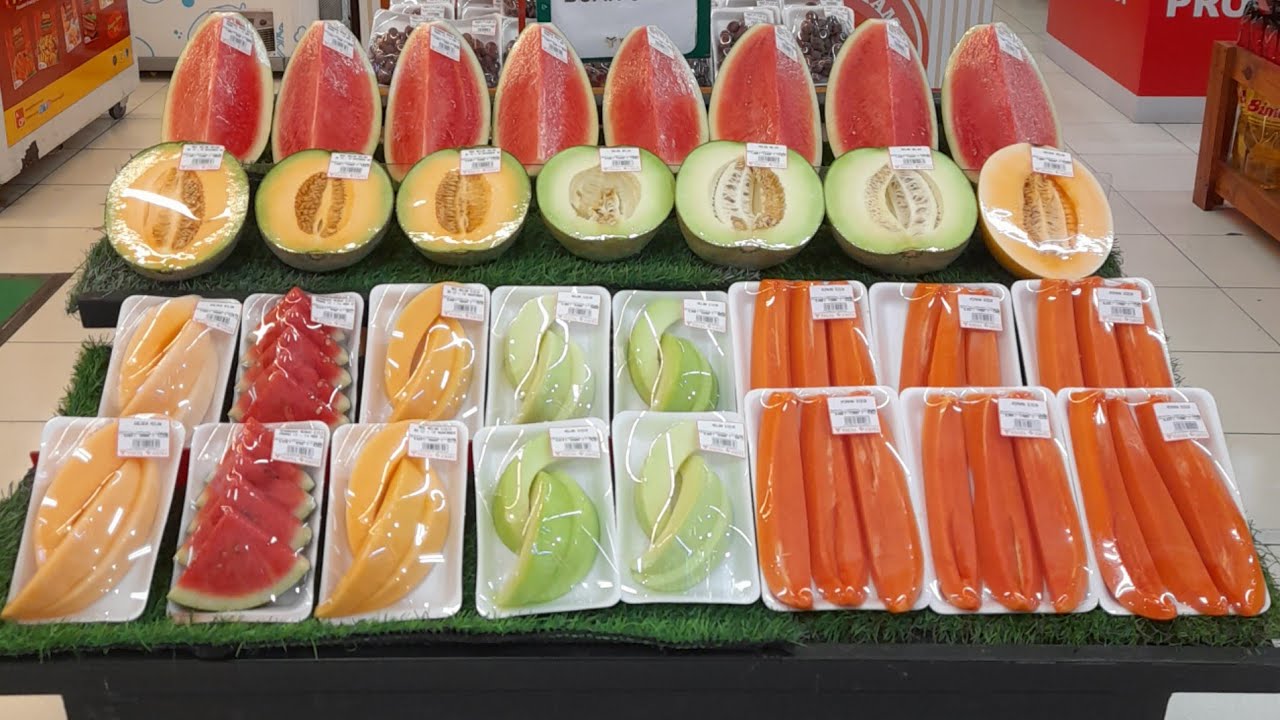 Cara belah,potong ,kupas dan sisir buah yang sederhana