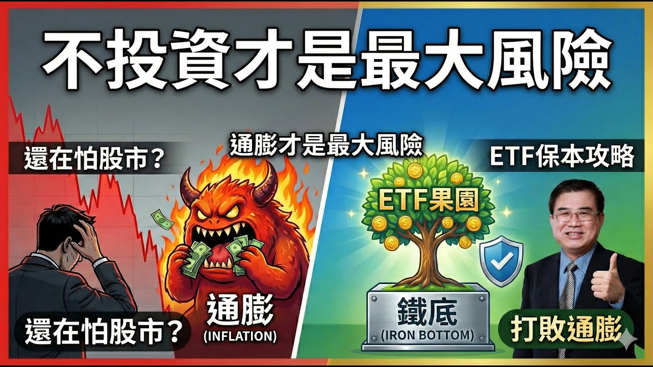 不投資才是最大風險