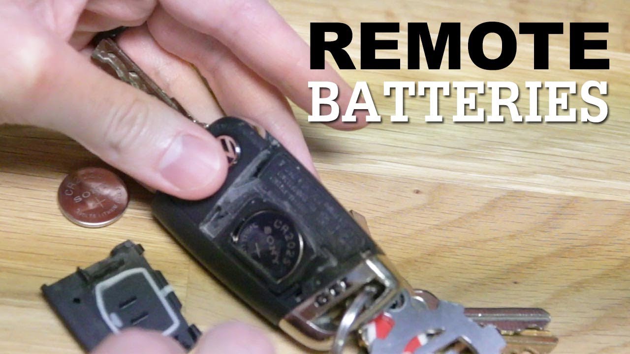 Dead Remote Batteries and How to Replace for VW | Audi