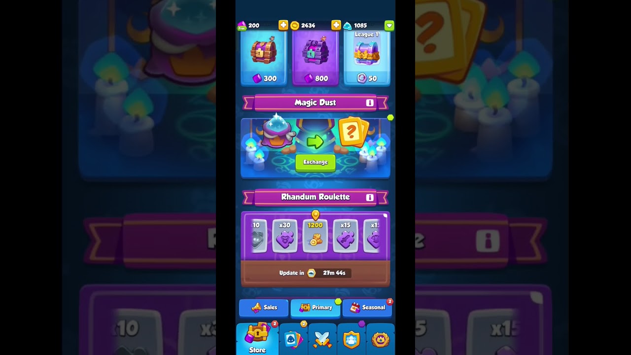 New Legendary Card Dryad😍.#rushroyale #dryad #viral #trending