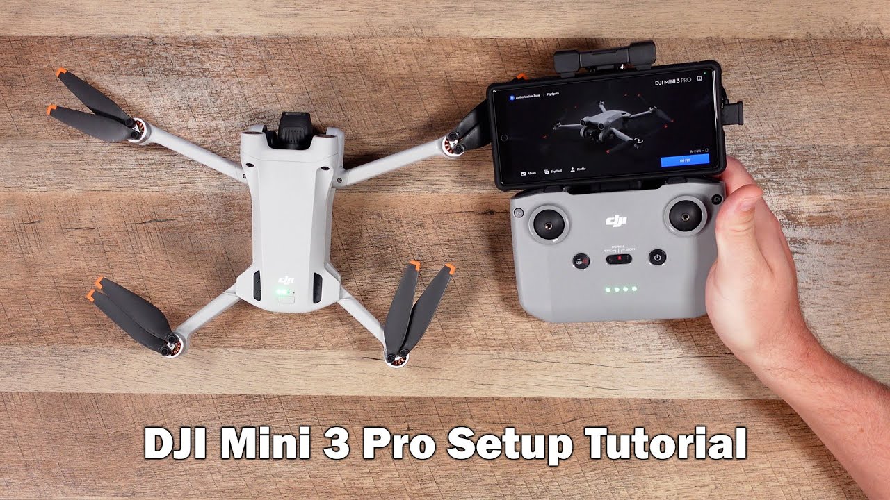 Как настроить DJI Mini 3 Pro (часть 1)