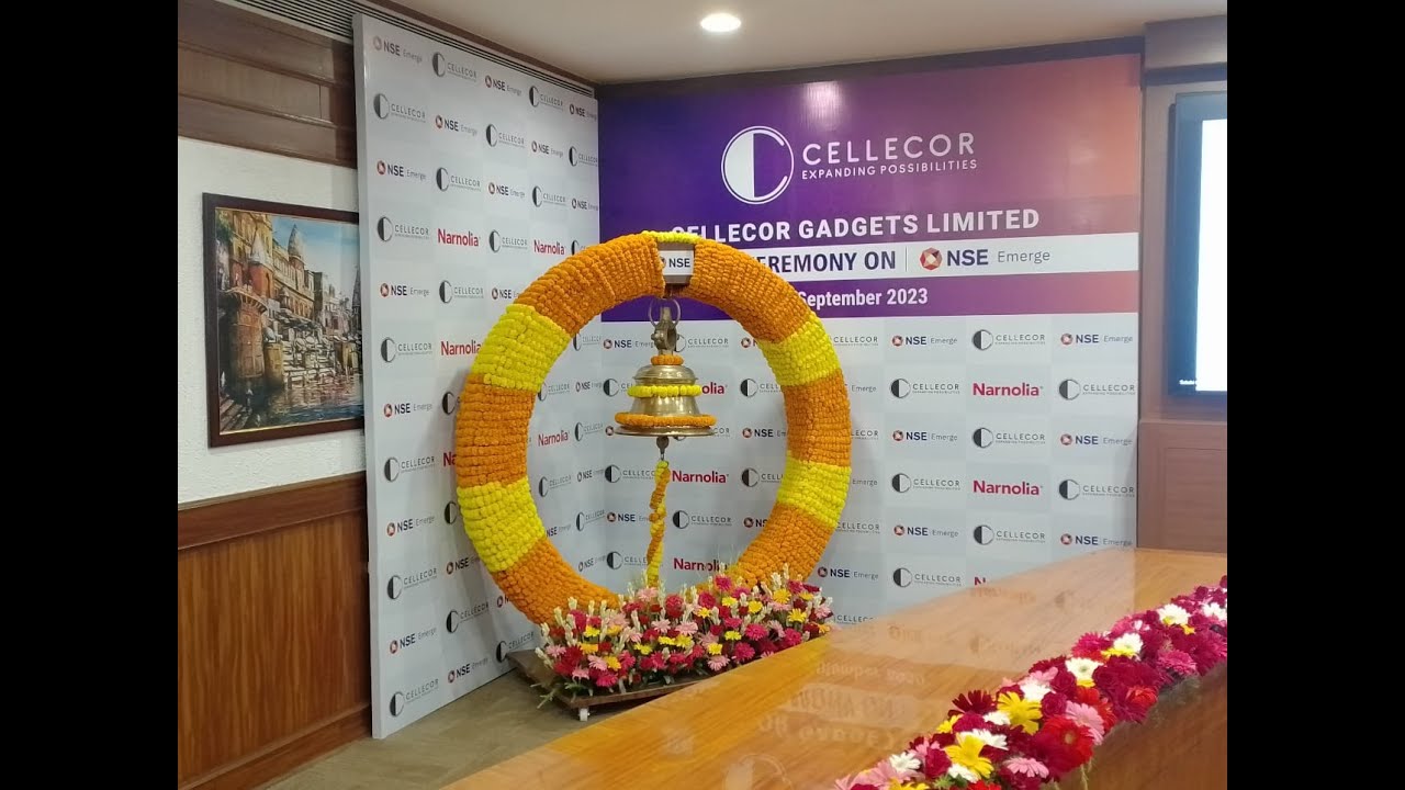 Listing ceremony of Cellecor Gadgets Limited