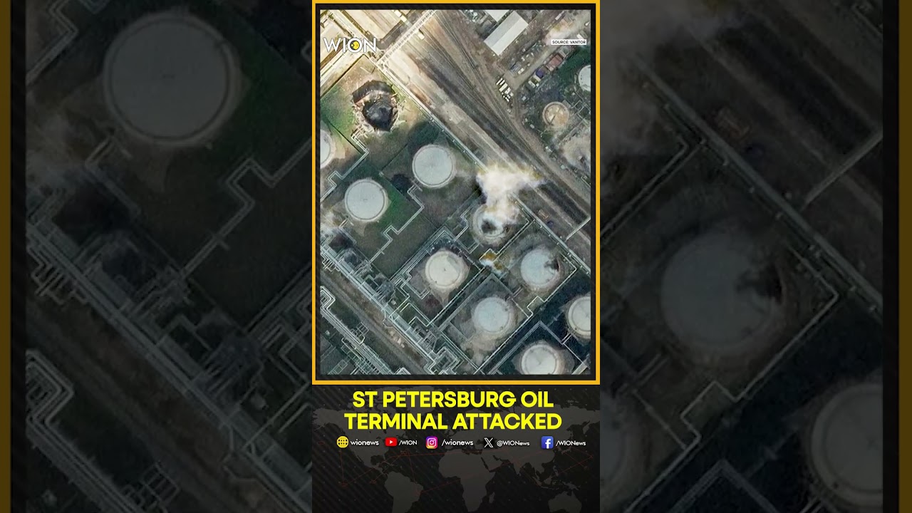 Russia-Ukraine War: Ukraine Strikes St Petersburg Oil Terminal | WION Shorts
