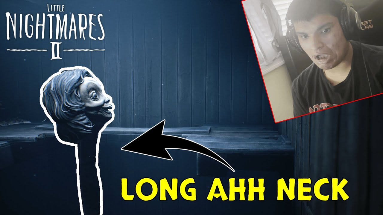 Why Is This Teacher's NECK SOOO LONG?! | Little Nightmares II