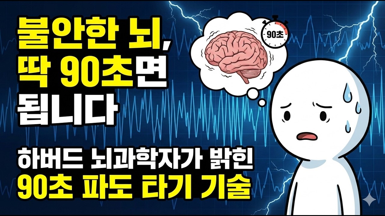 당신이 약해서 불안한 게 아닙니다: 뇌과학이 밝혀낸 불안의 유통기한 90초