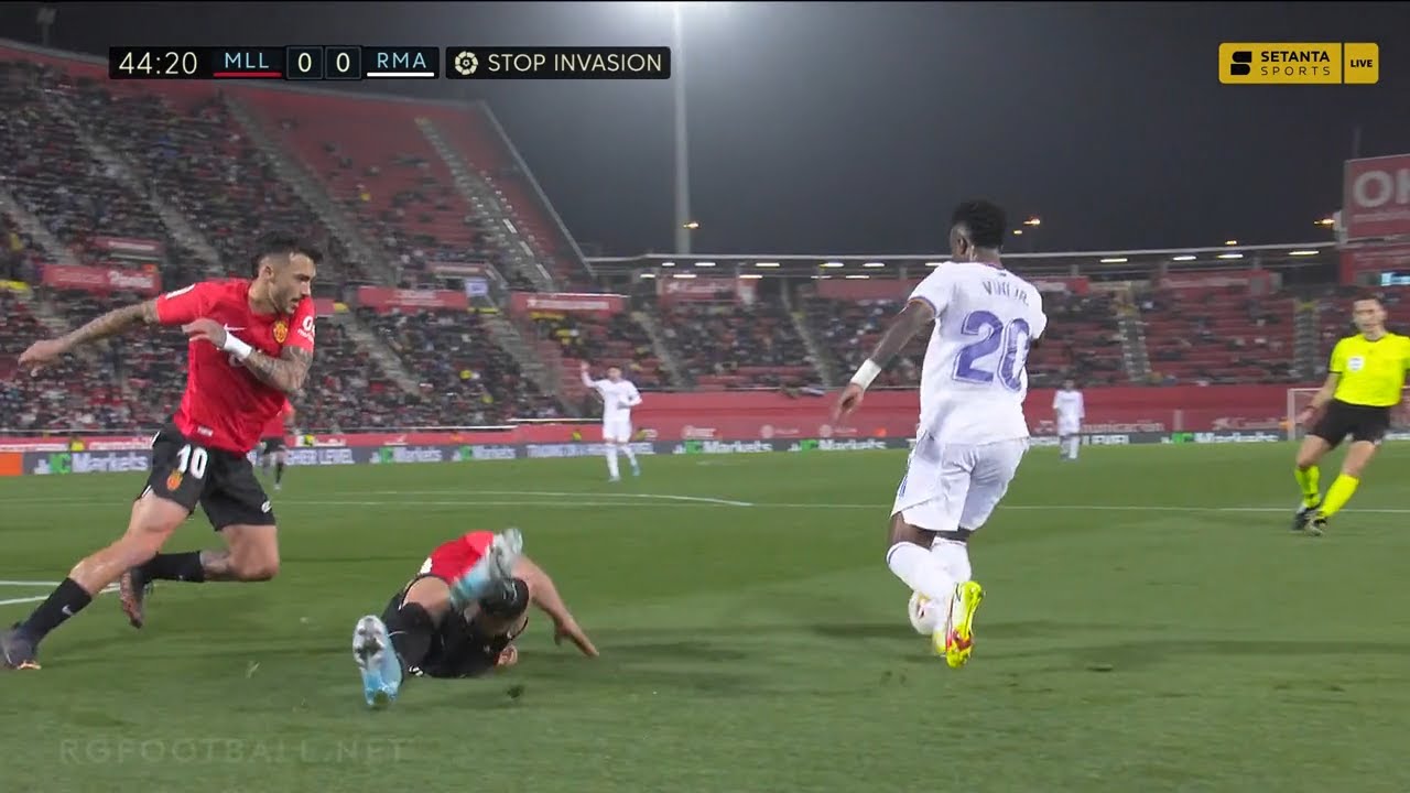 Vinicius Jr Masterclass vs Mallorca | (14/3/2022) - HD (1080i)