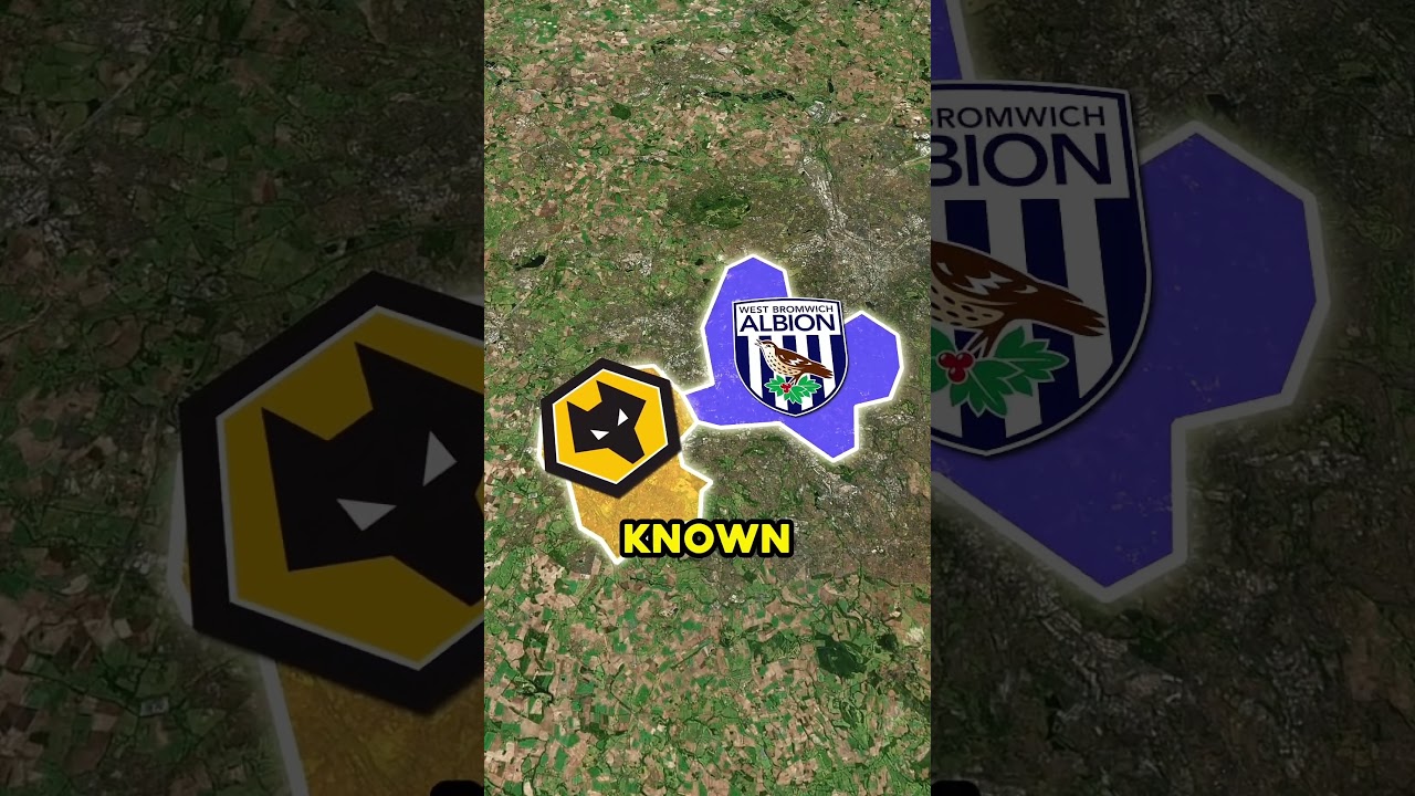 The fiercest football rivalries? ⚽️ #map #unitedkingdom #football #facts