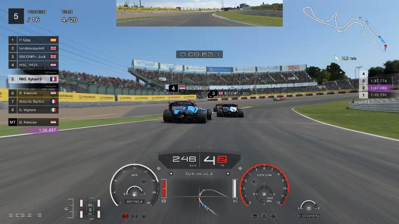 Gran Turismo 7 | Nations Cup | Top Split | Suzuka | Super Formula '23