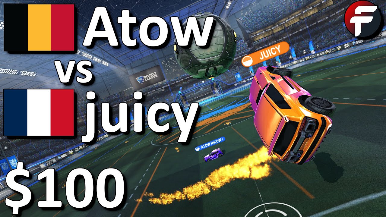 Atow vs Juicy | $100 Rocket League 1v1 Showmatch