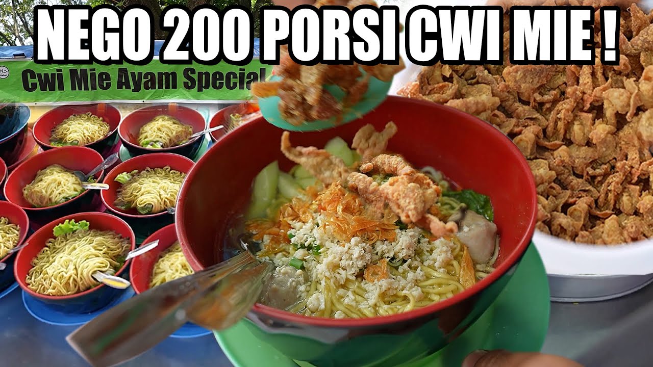 VIRAL DI TIKTOK MIE KULIT AYAM 20 RIBU, PEDAGANG INI SENGAJA BIKIN BEDA BIAR GA ADA PESAING !