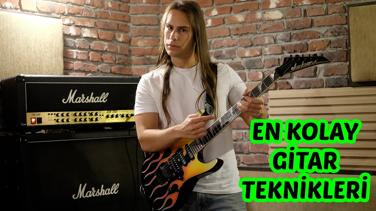 En Kolay 6 Elektro Gitar Tekniği