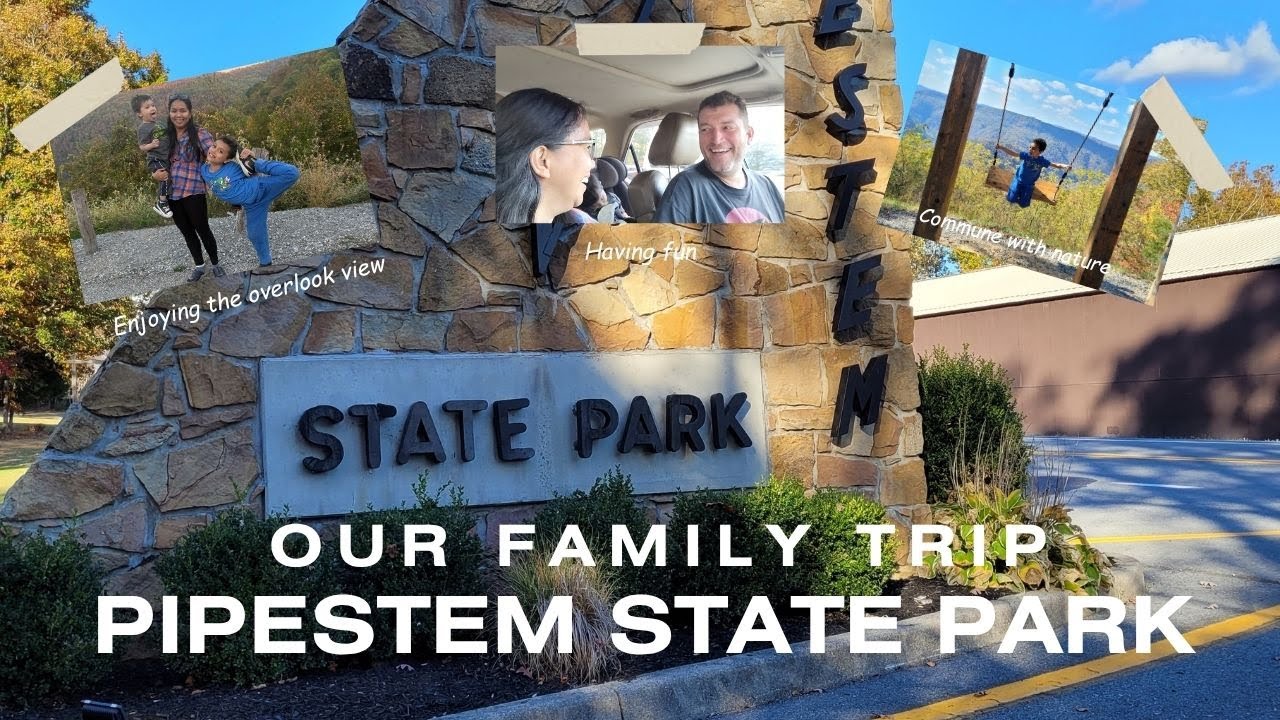 We Rode the New Tram in Pipestem State Park West Virginia | Saw a Pretty Lake | Family Vlog