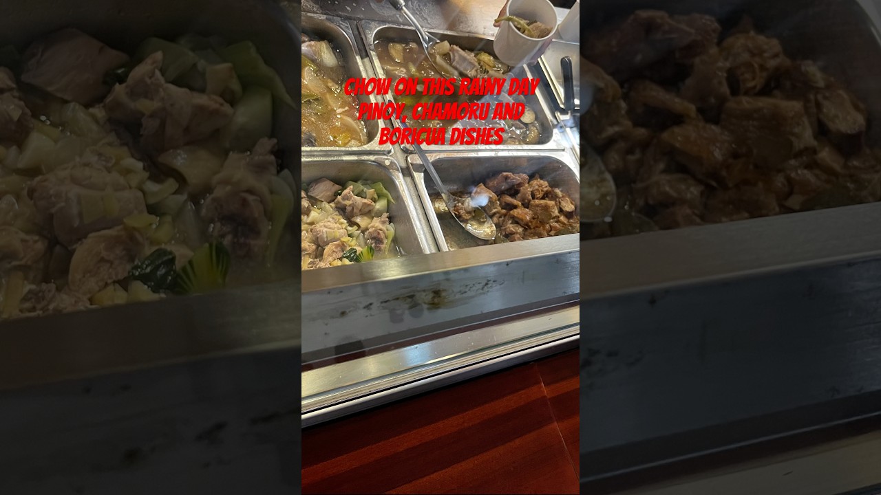 Chow With Card Collector Guam 🇬🇺 Pinoy, Chamoru and Boricua Dishes 
